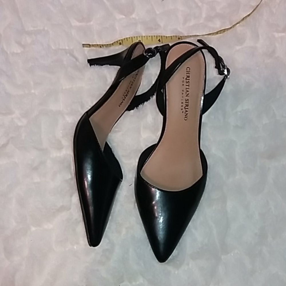 Christian Siriano Ankle Strap Pumps